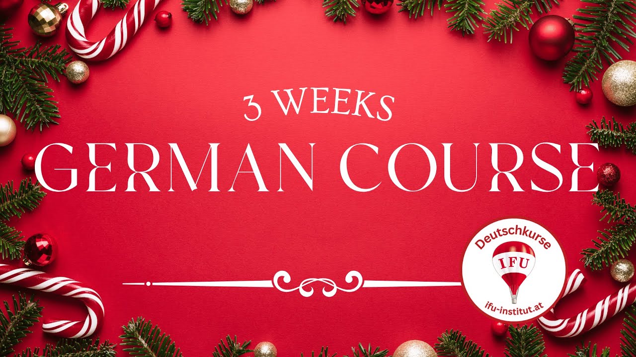 Learn German in Vienna or Online! | 3-Week Intensive Course