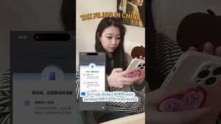 Getting my annual tax filing done in China! #vlog #tax #china #taxes