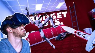 UPLOADING THE VIRUS TO THE MAINFRAME! | Budget Cuts VR gameplay Part 3 - HTC Vive Gameplay
In this episode of Budget Cuts VR we need to upload the virus to the mainframe! This sneaky VR spy simulator has been in development for quite a while, but now I can finally show off all of my super spy skills in VR. Were doing a lets play of the full Budget Cuts VR game. This episode contains Budget Cuts VR gameplay Part 3. Ultimately the entire playlist will contain all the parts!
► Get the game https://store.steampowered.com/app/400940/Budget_Cuts/
► Find me on all social media!
DISCORD http://discord.gg/frXtMyK
TWITTER @Rowdy_Guy
FACEBOOK @rowdyguy
INSTAGRAM @rowdy_guy
SPONSOR https://gaming.youtube.com/c/rowdyguy
► SUPPORT THE CHANNEL
Want some cool VR accessories to pimp your headset? Check out VR cover on https://vrcover.com/shop/?itm=205
Check out the rest of my gear on https://www.amazon.com/shop/rowdyguy
► WHO AM I?
I am a guy who is really excited about Virtual Reality. It is my goal to put a smile on your face while making sure that you get an idea what its like to play the best VR games and experiences.
New videos appear every Monday, Wednesday, Friday and Saturday.
Making VR content is an expensive hobby. If you like my content, support me by subscribing to the channel or become a sponsor on Youtube Gaming (https://gaming.youtube.com/c/rowdyguy)!
► MUSIC
Production Music courtesy of Epidemic Sound: http://www.epidemicsound.com
► DISCLOSURE
Key provided by developers.
#VR #BudgetCuts #HTCVive #OculusRift #VirtualReality #BudgetCutsVR UPLOADING THE VIRUS TO THE MAINFRAME! | Budget Cuts VR gameplay Part 3 - HTC Vive Gameplay