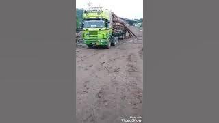 Koleksi tiktok lori balak rezeki part 2