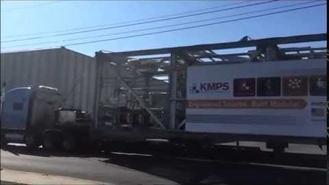 Koch Modular Module On Its Way for Installation on Semi