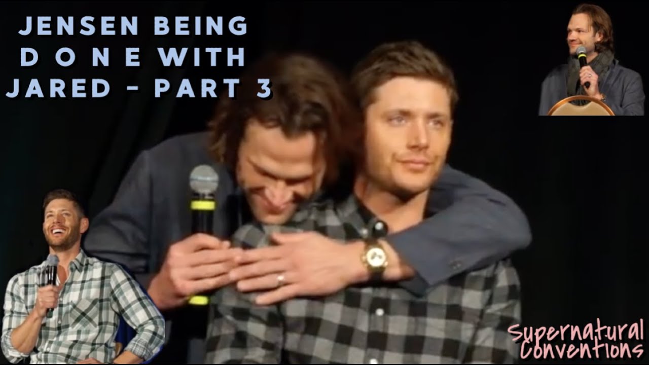 Jensen Being  D O N E  with Jared - Part 3 [CC]