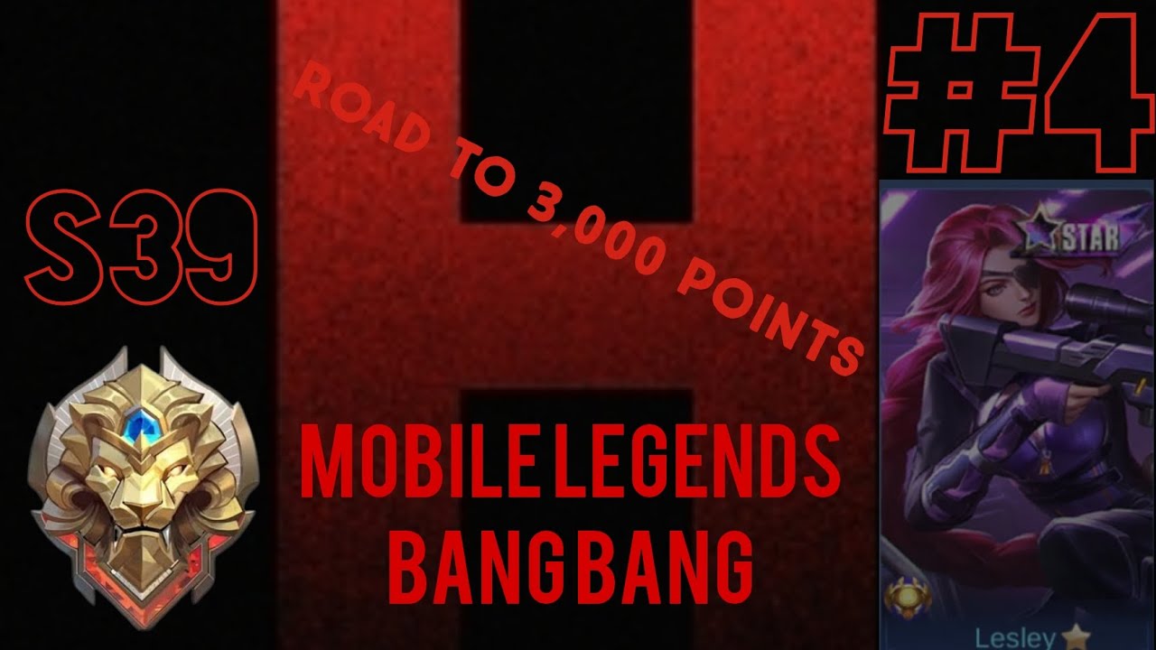 Mobile Legends: Bang Bang (ROAD TO 3,000 POINTS) LESLEY - 4 | Tough match against Bulky Heroes.