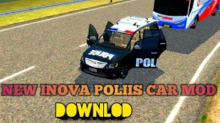 BUS Shimlatour Indonesia//MOD//NEW INOVVA POLICE CAE// MOD//FOR//  BUSSID// screenshot 2
