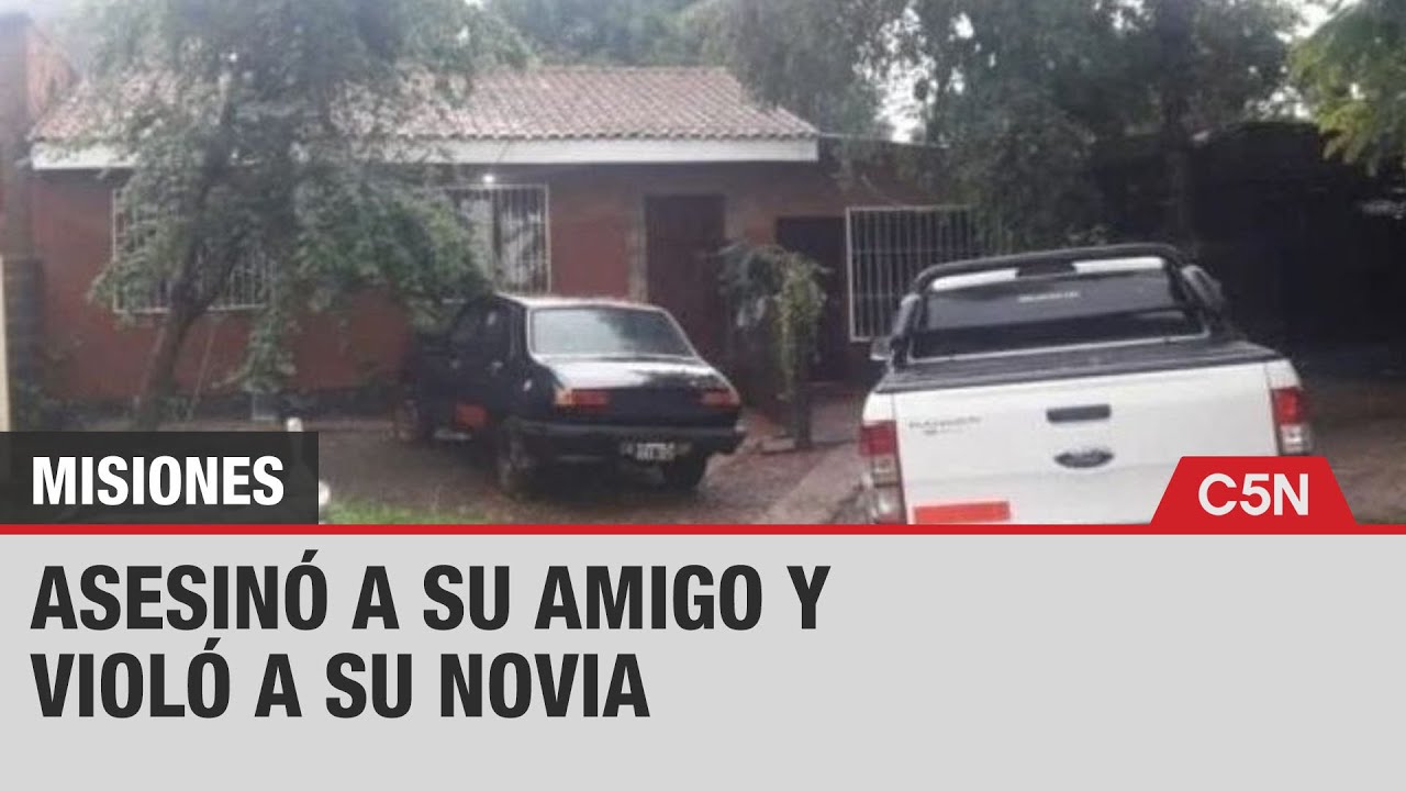 INVITÓ a COMER a una PAREJA, VIOLÓ a la MUJER, MATÓ al HOMBRE e INTENTÓ ENTERRARLO