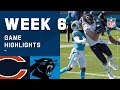 Bears vs. Panthers Week 6 Highlights | NFL 2020