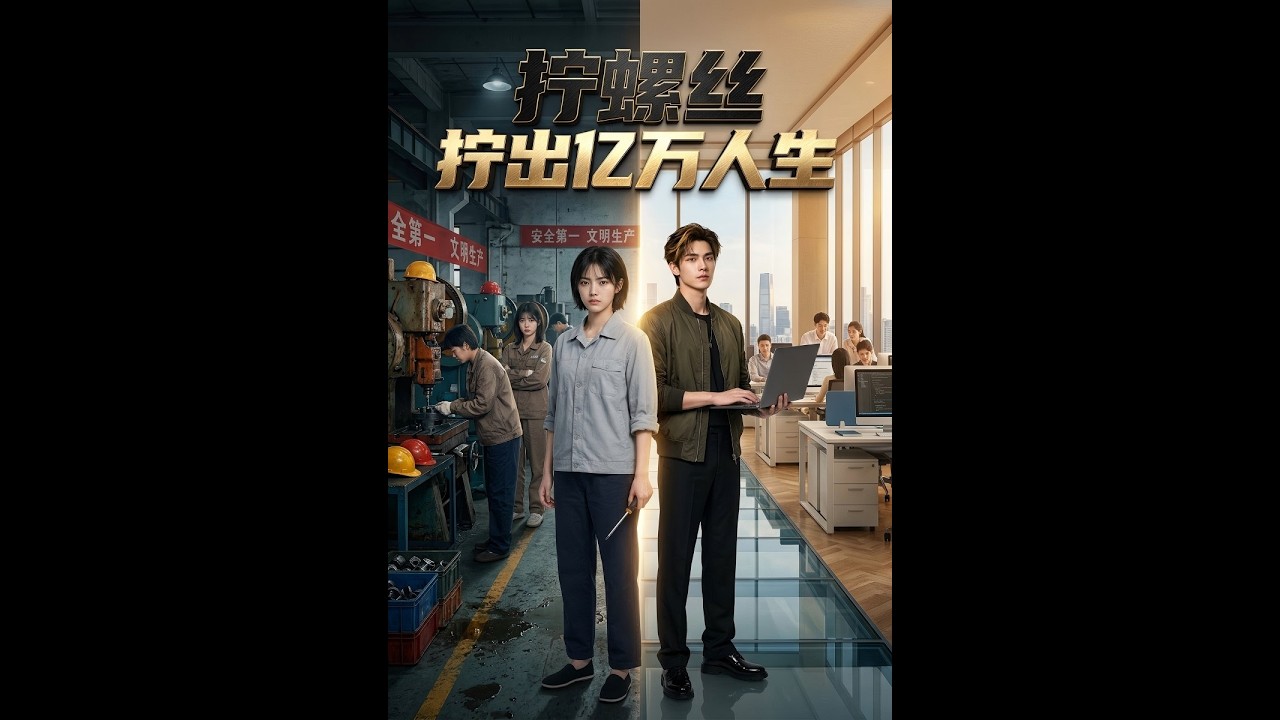 【一口气看完】《拧螺丝拧出亿万人生》被诬陷退学沦为厂妹，她重生归来抓住风口逆袭成商业女王！#短剧 #AI短剧 #drama #爽剧 #鲨鱼先生