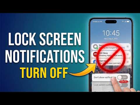 Lock Screen Notification Kaise Band Kare | How to Turn Off Lock Screen Notifications