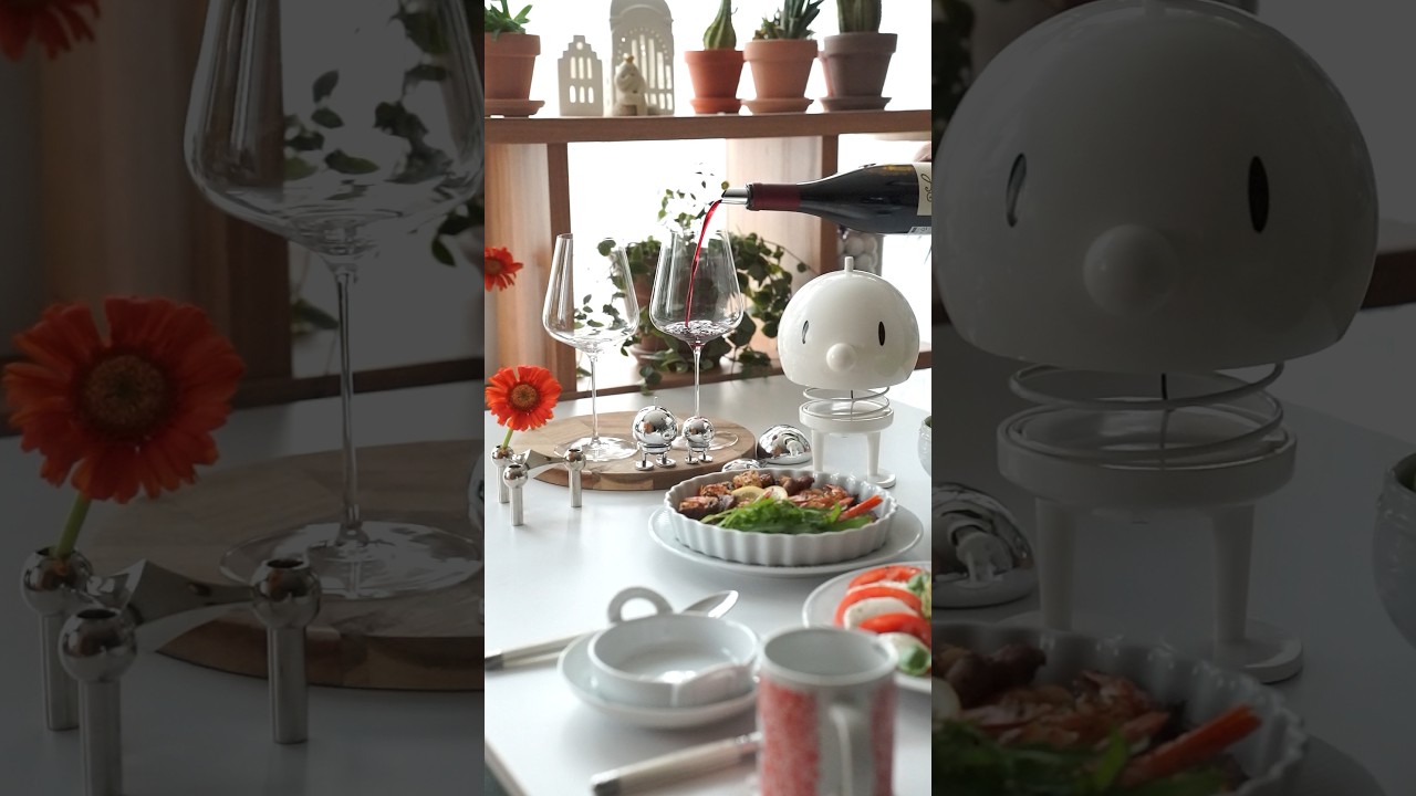 Home Dining with Hoptimist 🤍✨️🍽 