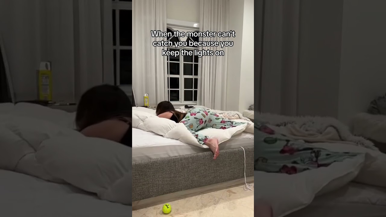 Why my gf is scared of the dark…