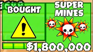 How GOOD Is This MODDED Super Mines! (Bloons TD Battles)