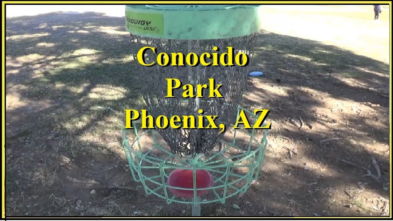 Disc Golf Conocido Park in Phoenix Arizona