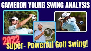 Cameron Young PGA Tour ( Golf Swing Analysis 2022 )