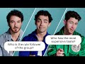 Capture de la vidéo Jonas Brothers Interviewed Separately | Do Their Answers Match?
