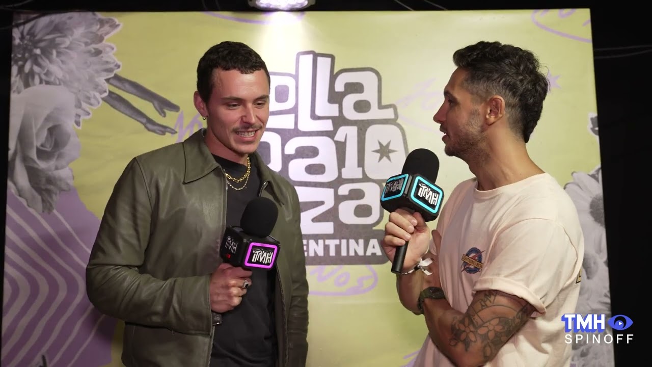 Entrevista a Aron Piper en el Lollapalooza 2025