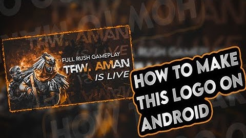 How To Make Cool Thumbnail On Android | PS CC On Android | By KING GAMING @KINGGAMINGYT-K
