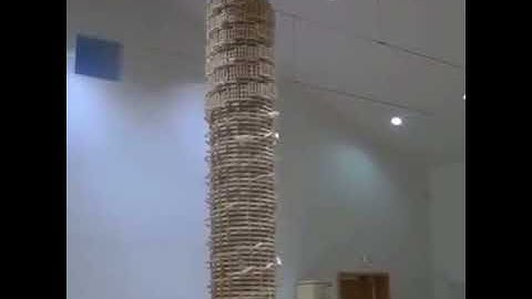 Epic Jenga Tower Collapse (Why??) #shorts