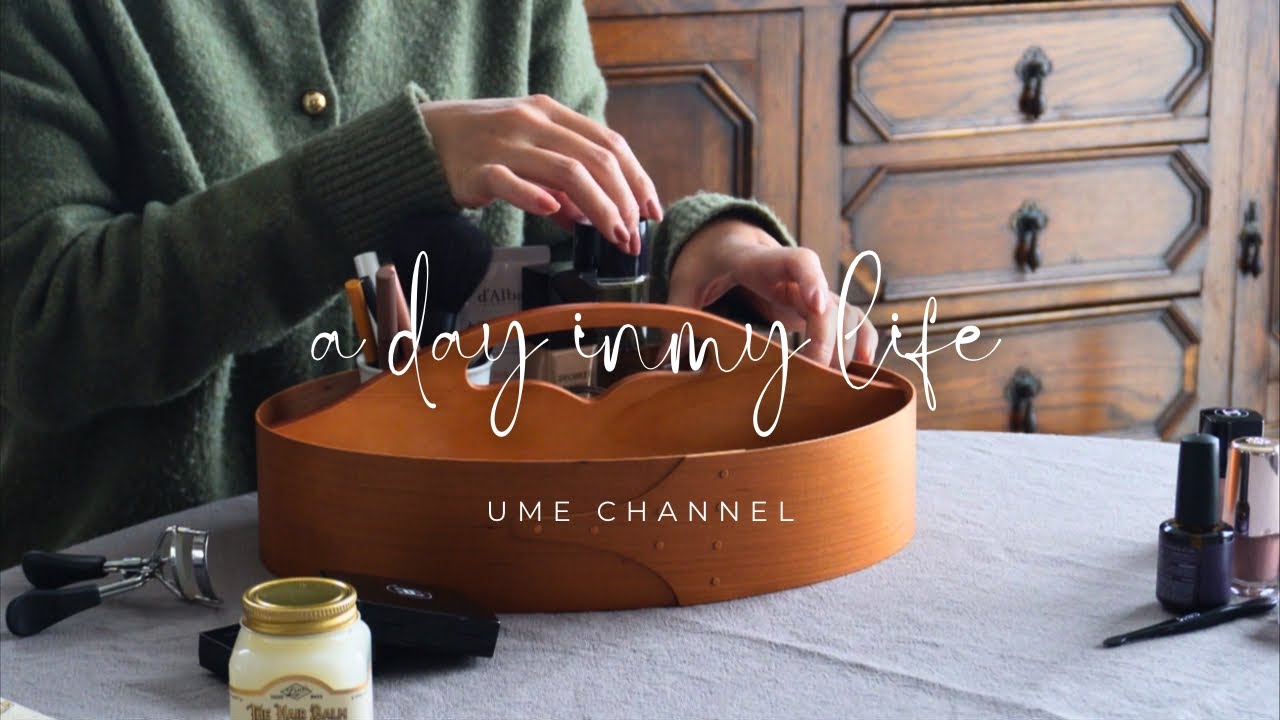 a day in my life / 魅せるメイクボックス /お雛様とうつわ/ パグ