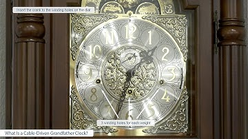 What Is a Cable Driven Grandfather Clock? at Premier Clocks