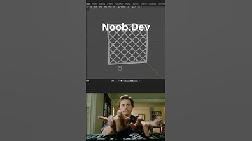 Noob vs Pro gamedev: wire mesh #blendertutorial #blender #blendercommunity #blender3d #b3d