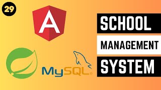 School Management Project with Spring Boot & Angular | Part 29 | Get Leaves & Update Status Rest API