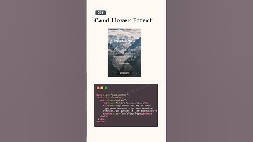 Card hover effect #hovereffect #cardanimation #card #learnhtml5andcss3 #webdesign #shorts#shortsfeed
