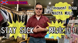 【再アップ】STAY SICK限定！トリプルネーム！BEN DAVIS！希少なアイテムをお見逃しなく【限定アイテム】