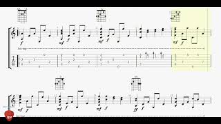 Miniatura de vídeo de "Serge Gainsbourg - La chanson de Prévert - Guitar Tabs"