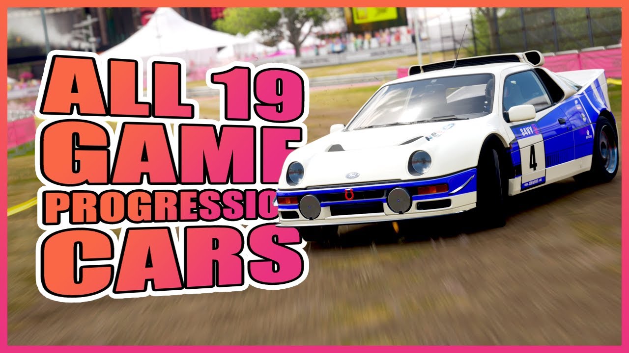 All 19 GAME PROGRESSION CARS and how to UNLOCK them  - FORZA HORIZON 4