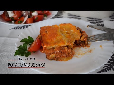Potato Moussaka with Mushrooms