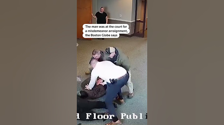 Venezuelan man’s dramatic US courthouse arrest