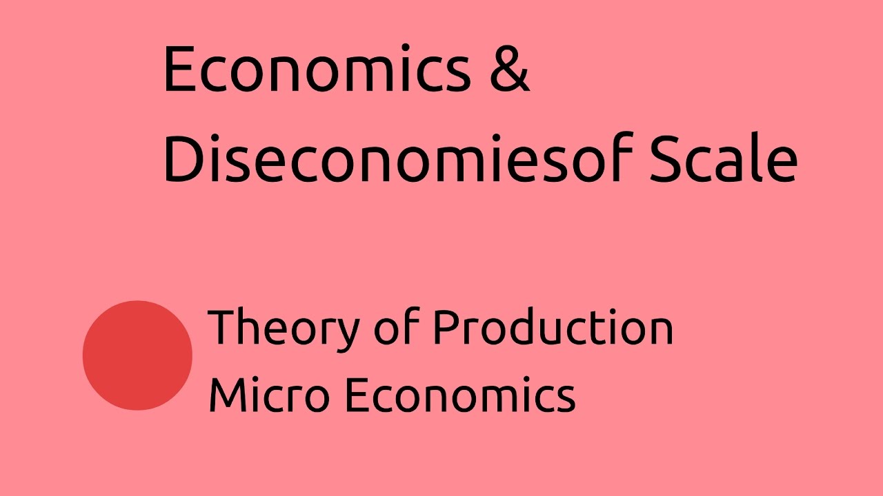 what is scale of production in economics