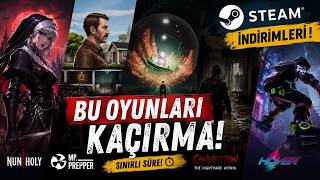 Steam’de Dip Fiyat! Bu İndirimleri Kaçırmayın | Steam’de Gizli Kalmış İndirim Bombaları!