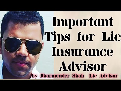 Lic Important tips for Lic Insurance Advisor