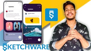 UI design and editing linear corner design in sketchware/Aaura Technical
