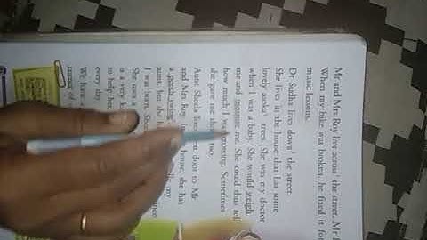 Class-4, Chapter-10 My Neighbours