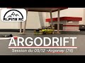 Argodrift - RC Drift session 1/10 déc.23 - RWD on indoor track made by RCTrack Argonay.