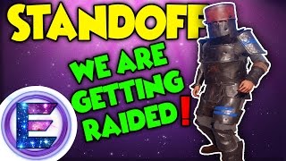 We are getting Raided ! - It's a Standoff - Counter Raid - Rust Survival #4