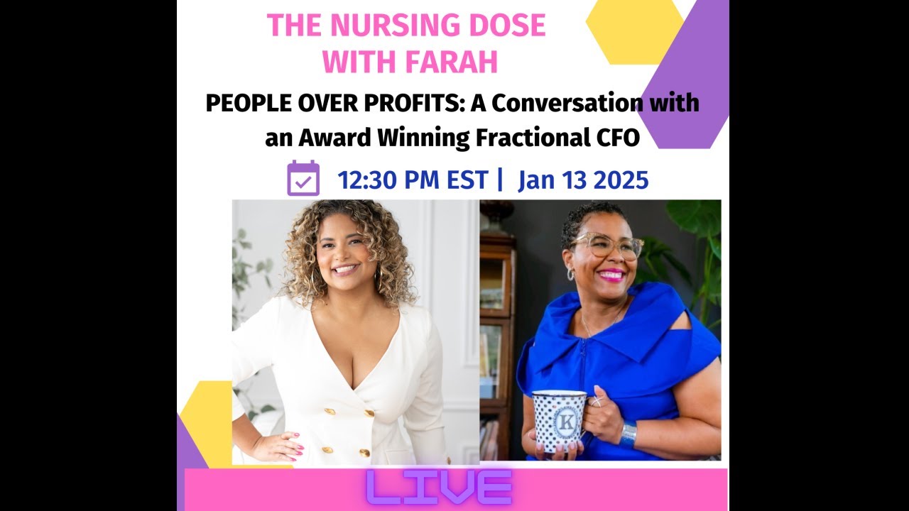 PEOPLE OVER PROFITS: CONVO WITH A CFO