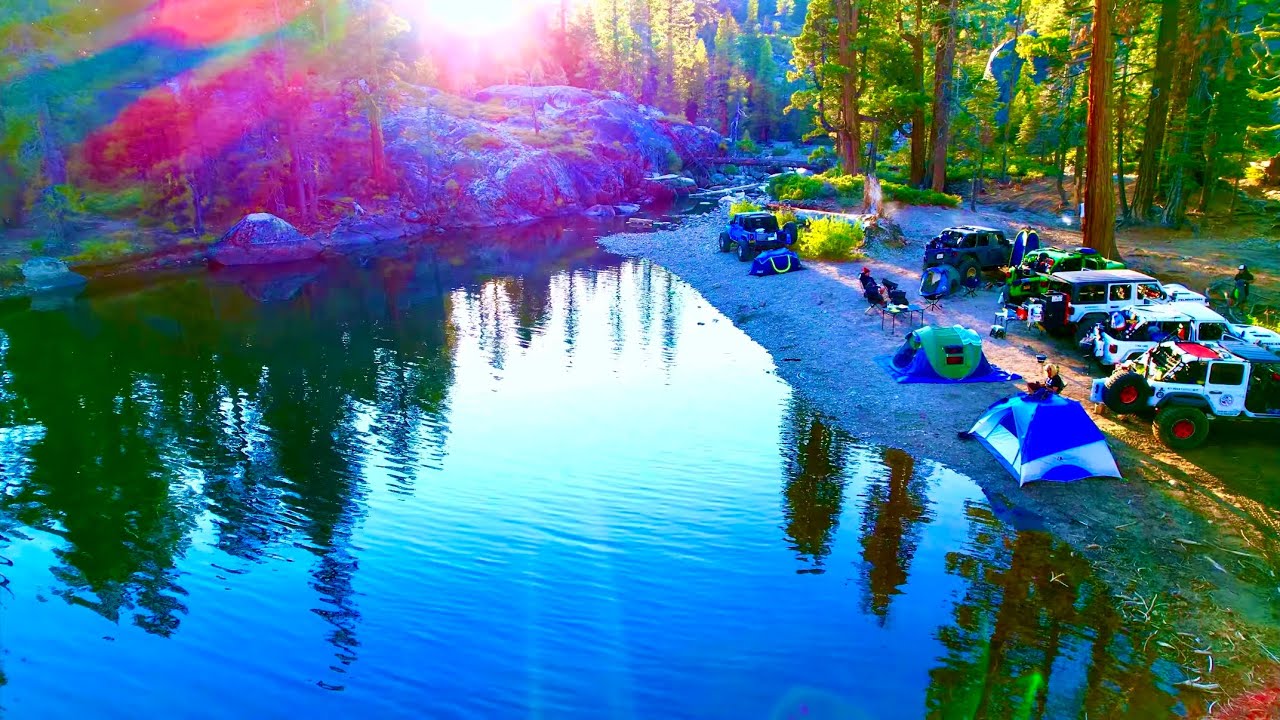 FORDYCE TRAIL DRONE FOOTAGE | CALIFORNIA 4X4 & CAMPING ADVENTURE in 4K UltraHD