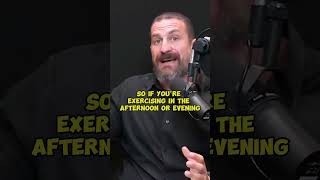 Watch this if you exercise in the evening #andrewhuberman #neuroscience Watch this if you exercise in the evening #andrewhuberman #neuroscience
