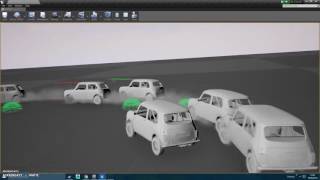 Blueprint Racing AI: Me Racing The AI screenshot 1