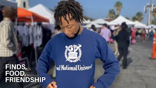 Super Lucky Fashion Finds at the Silver Lake Flea (VLOG)