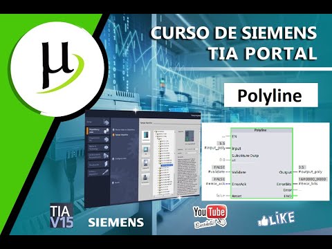 Tia Portal - Polyline y rampas de arranque.