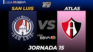 Resumen y Goles | San Luis vs Atlas | Liga BBVA MX | Grita México A21- Jornada 15