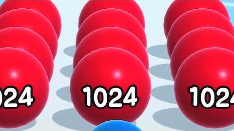 BallRun2048🔥MAX Levels Gameplay Walkthrough Android, ios Game - Level 73
