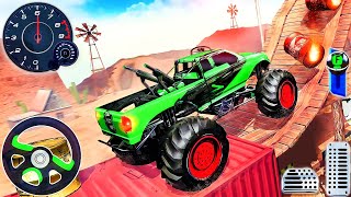 Extreme Monster Truck Ramp 3D - 4x4 Big Truck Stunts Driver Simulator - Android Gameplay screenshot 3