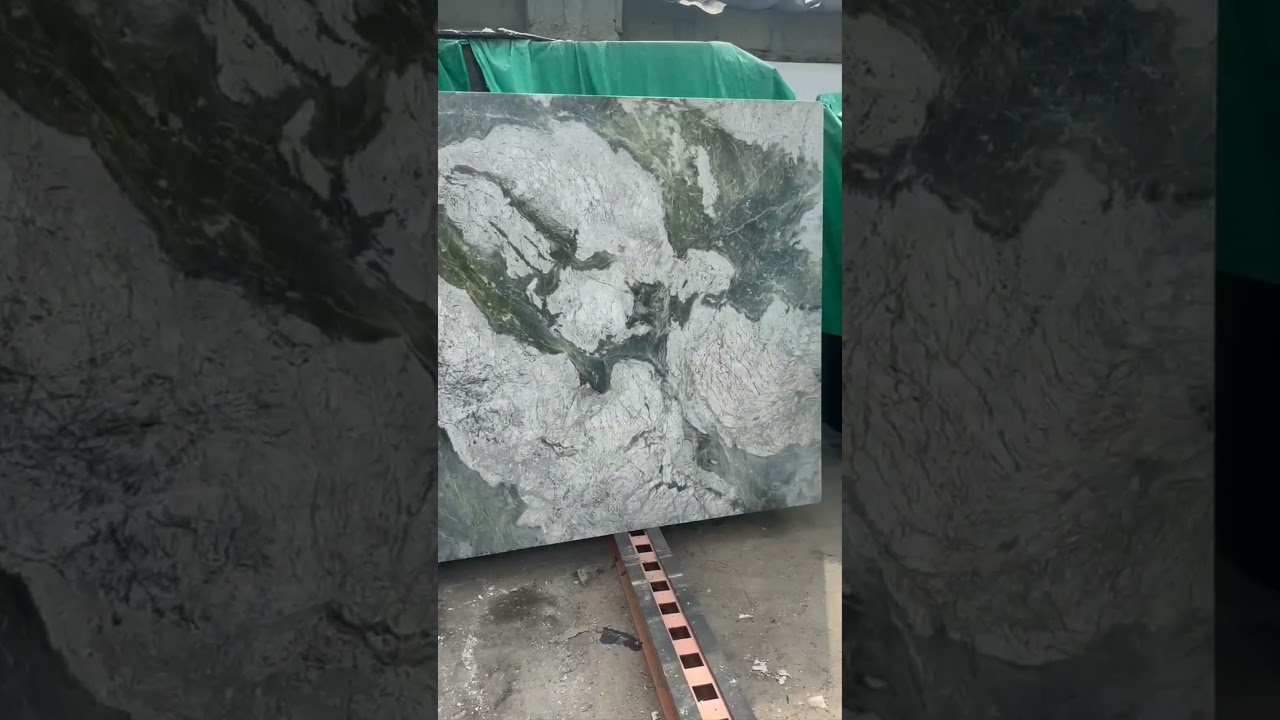 Ice Jade Green Marble Slabs