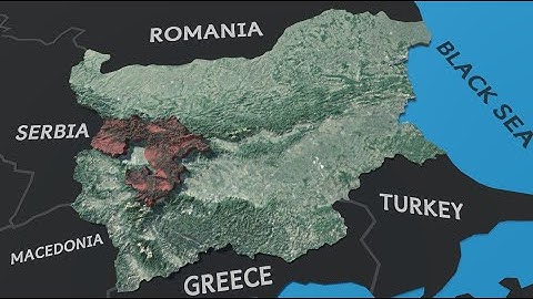 "Explore Bulgaria" - 3D Interactive Map of Bulgaria || Video Walkthrough