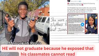 Philadelphia Prep School Is Expelling Him for Proving His Classmates Can’t Read